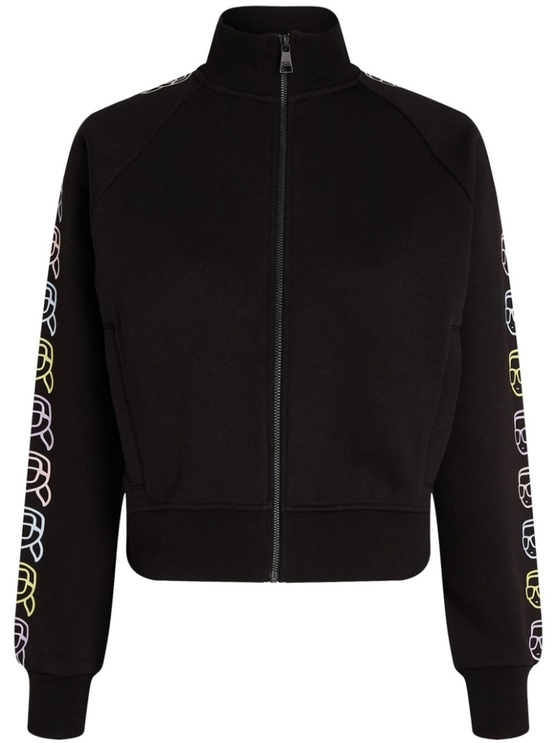 Karl Lagerfeld толстовка Ikonik 2.0 на молнии, черный 
Karl Lagerfeld толстовка Ikonik 2.0 на молнии, черный