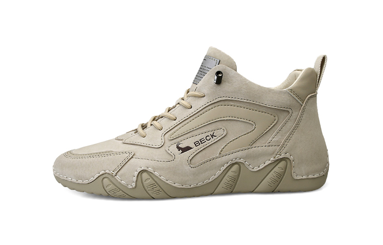 BECK Абразивоустойчивые нескользящие высокие кеды мужские - песочные, цвет Sand
BECK Абразивоустойчивые нескользящие высокие кеды мужские - песочные, цвет Sand