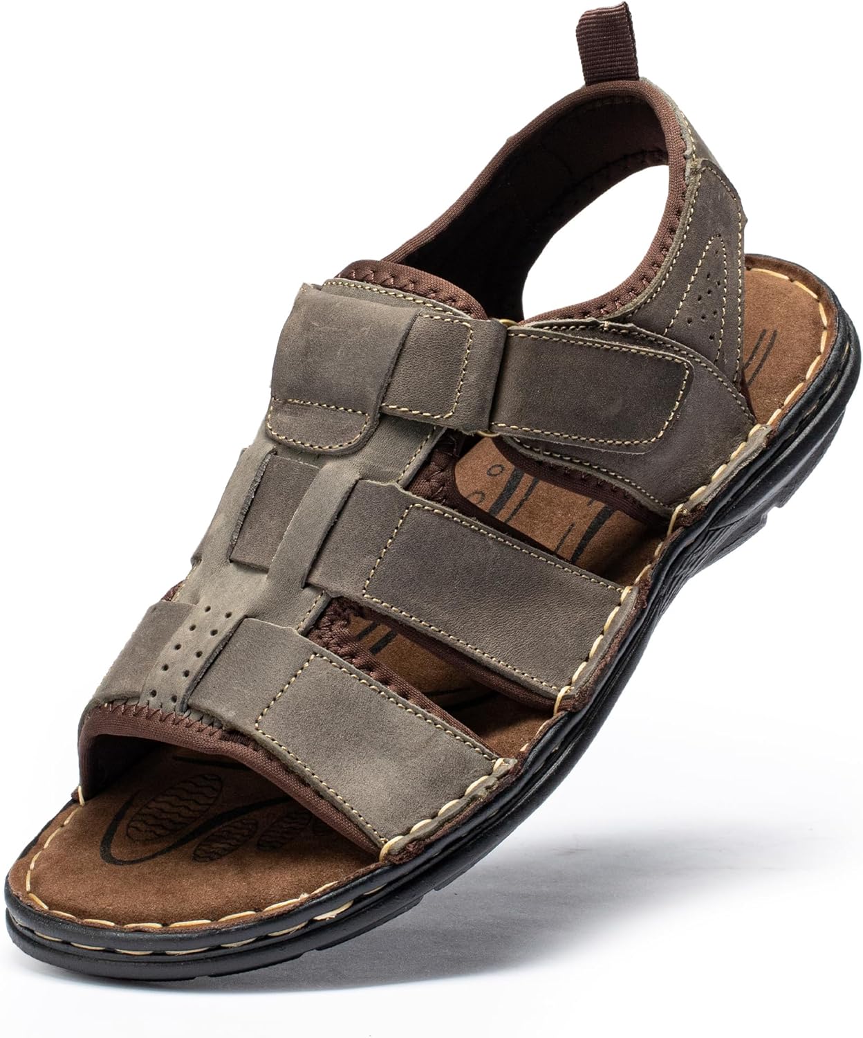 Мужские сандалии ArcBrothers, нескользящие водные сандалии, удобные спортивные сандалии с открытым носком, повседневные пляжные сандалии, зеленый
Мужские сандалии ArcBrothers, нескользящие водные сандалии, удобные спортивные сандалии с открытым носком, повседневные пляжные сандалии, зеленый