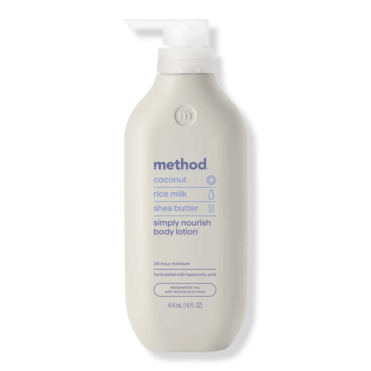 Лосьон для тела method, Simply Nourish (coconut, rice milk and shea butter)
Лосьон для тела method, Simply Nourish (coconut, rice milk and shea butter)