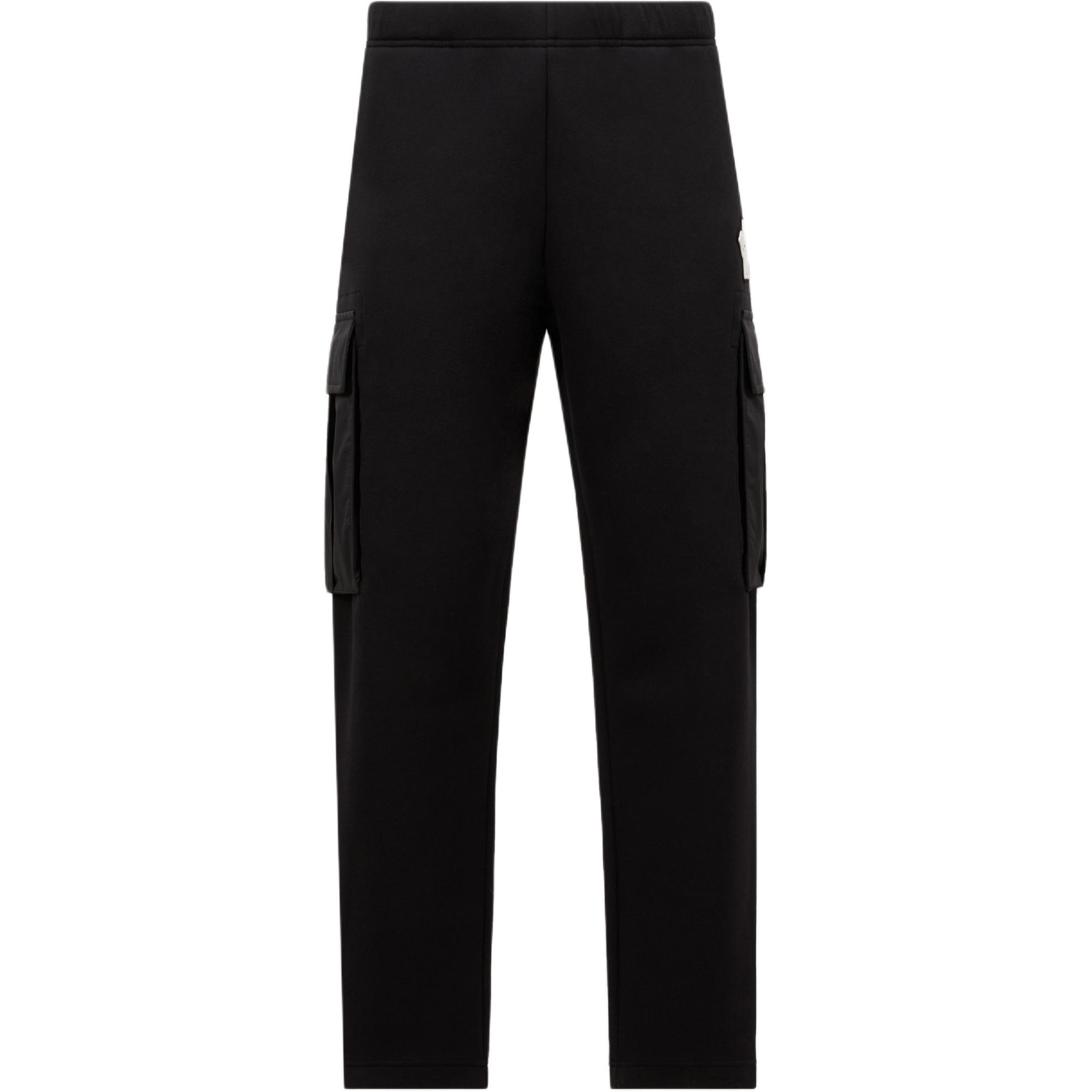 Карго-спортивные брюки Moncler с логотипом на нашивке, черные
Карго-спортивные брюки Moncler с логотипом на нашивке, черные