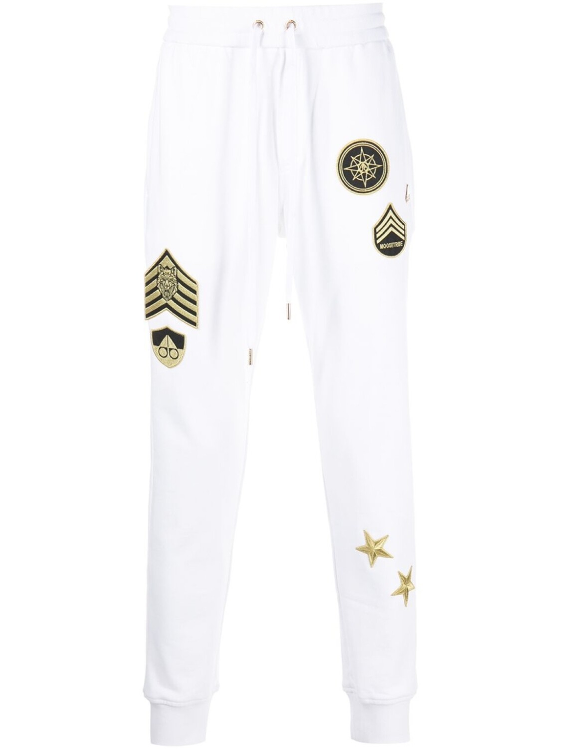 Moose Knuckles джогеры Montrose с вышивкой, белый
Moose Knuckles джогеры Montrose с вышивкой, белый