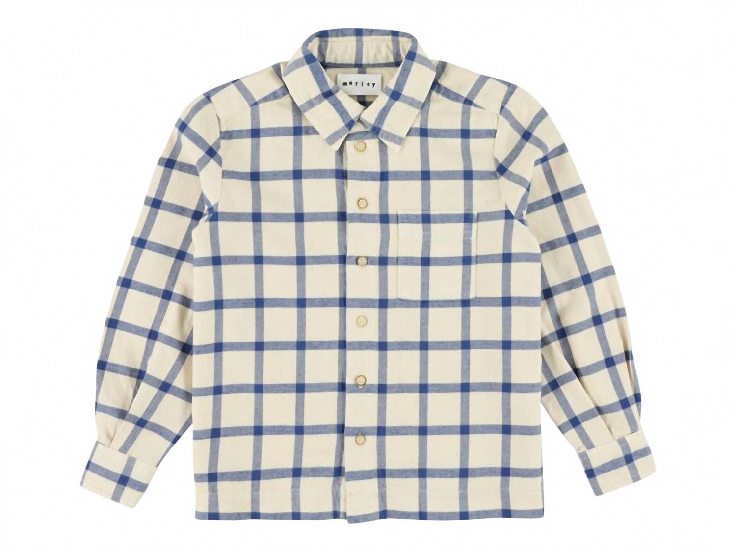 Детская футболка с длинным рукавом Tur в синем и кремовом цветах Morley
Детская футболка с длинным рукавом Tur в синем и кремовом цветах Morley