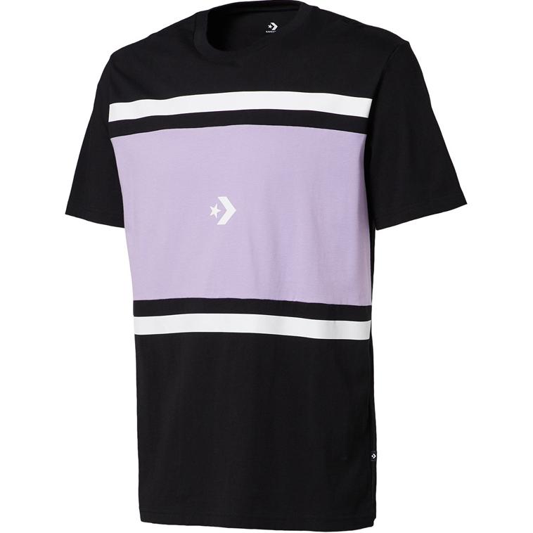 Футболка мужская цветная блочная черная Converse
Футболка мужская цветная блочная черная Converse