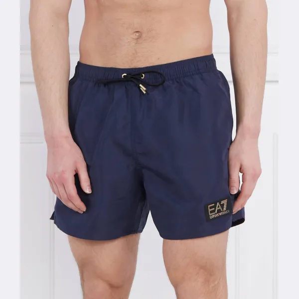 Купальные шорты стандартного кроя Ea7, синий
Купальные шорты стандартного кроя Ea7, синий