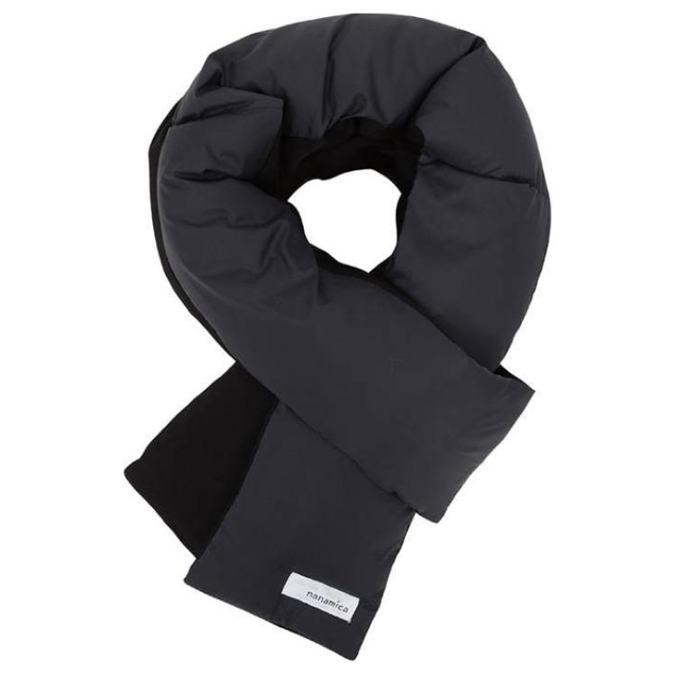 Nanamica Хлопковый вязаный шарф мужской черный, Black
Nanamica Хлопковый вязаный шарф мужской черный, Black