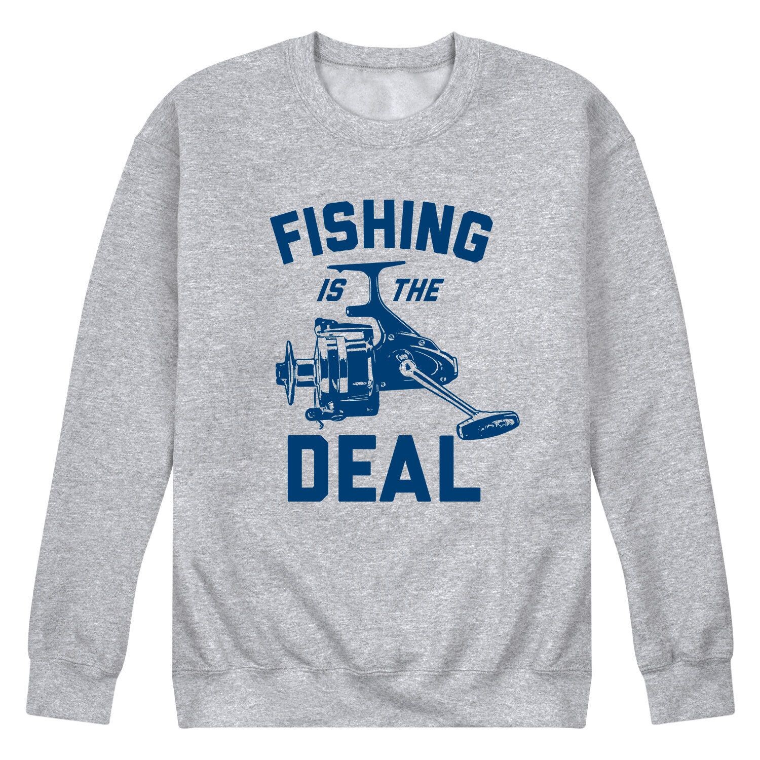 Мужской свитшот Real Deal для рыбалки Licensed Character
Мужской свитшот Real Deal для рыбалки Licensed Character