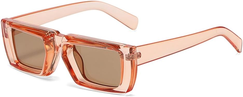 Винтажные прямоугольные солнцезащитные очки для женщин в стиле панк, солнцезащитные очки в маленькой оправе для мужчин, очки с защитой от УФ-излучения UV400, модные очки KTUCN, Lightbrown-brown
Винтажные прямоугольные солнцезащитные очки для женщин в стиле панк, солнцезащитные очки в маленькой оправе для мужчин, очки с защитой от УФ-излучения UV400, модные очки KTUCN, Lightbrown-brown