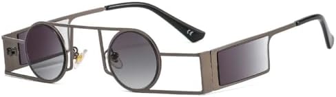 2027 Панк Мужские круглые солнцезащитные очки Винтаж для женщин Ретро круглые солнцезащитные очки для женщин Уникальные металлические очки в стиле стимпанк UV400 MTZJH, C6gun-gray
2027 Панк Мужские круглые солнцезащитные очки Винтаж для женщин Ретро круглые солнцезащитные очки для женщин Уникальные металлические очки в стиле стимпанк UV400 MTZJH, C6gun-gray