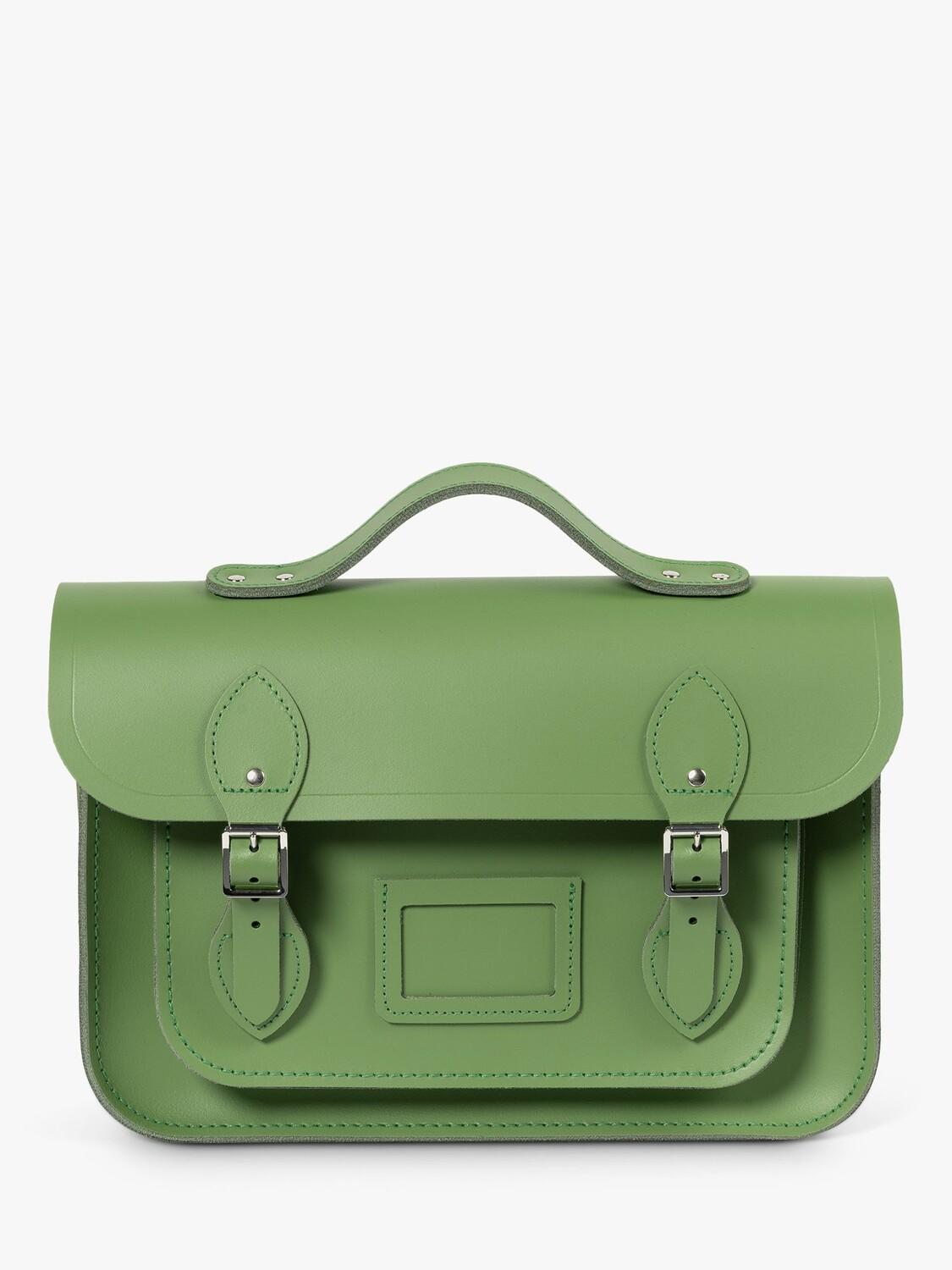 Кожаная сумка Cambridge 13 дюймов The Cambridge Satchel Company, хизер грин
Кожаная сумка Cambridge 13 дюймов The Cambridge Satchel Company, хизер грин