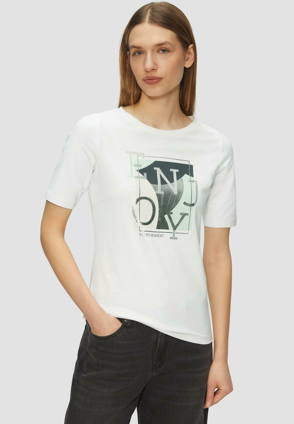 Футболка с принтом ELASTISCHES MIT FRONT s.Oliver, белый
Футболка с принтом ELASTISCHES MIT FRONT s.Oliver, белый