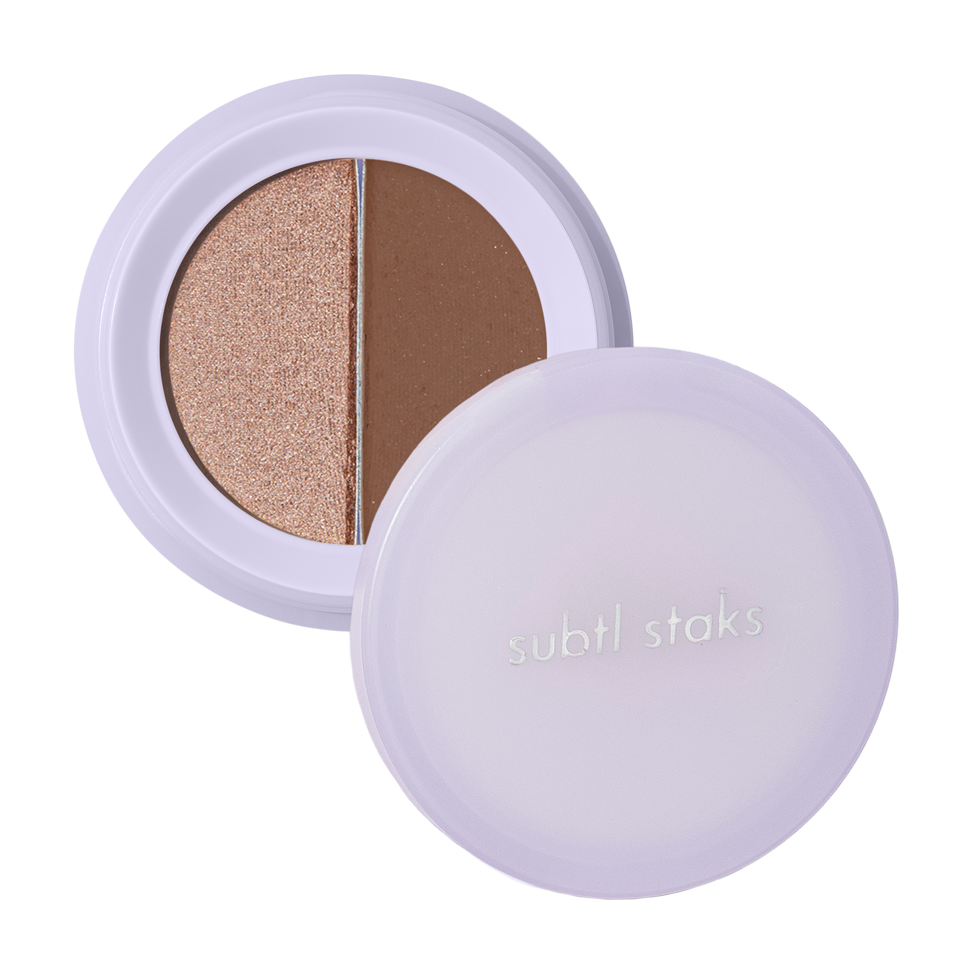 Двойные тени для век SUBTL. Beauty, Dune (a warm champagne shimmer & a rich brown matte)
Двойные тени для век SUBTL. Beauty, Dune (a warm champagne shimmer & a rich brown matte)