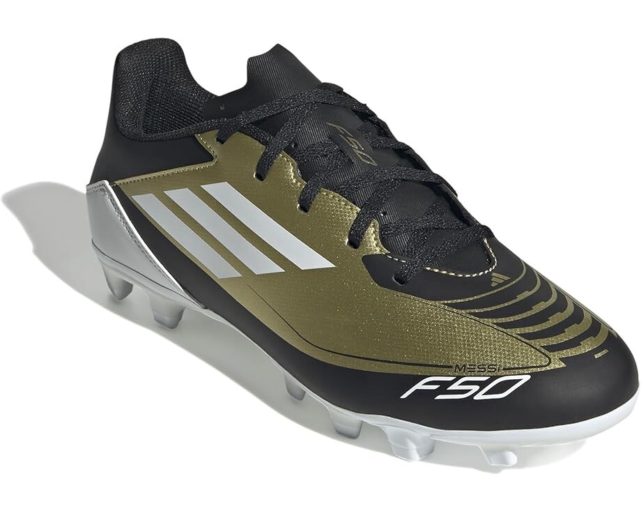 Кроссовки adidas F50 Club Messi Football Boots Flexible Ground, цвет Gold Metallic/White/Black
Кроссовки adidas F50 Club Messi Football Boots Flexible Ground, цвет Gold Metallic/White/Black
