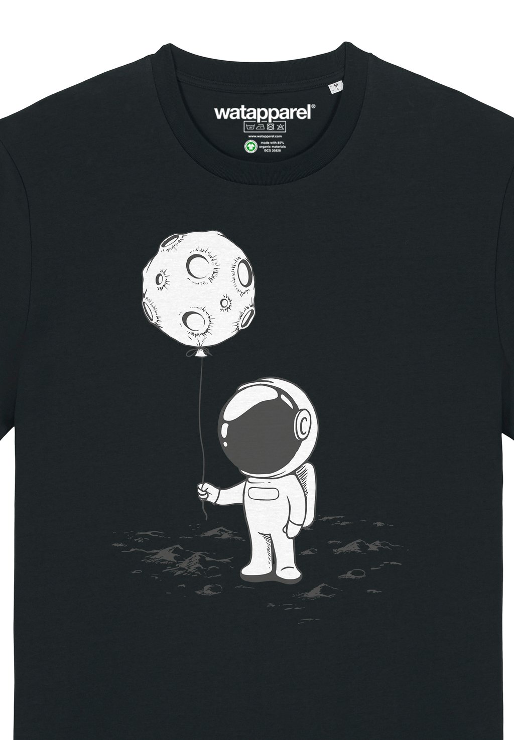 Футболка с принтом KLEINER ASTRONAUT MIT LUFTBALLON watapparel, черный
Футболка с принтом KLEINER ASTRONAUT MIT LUFTBALLON watapparel, черный