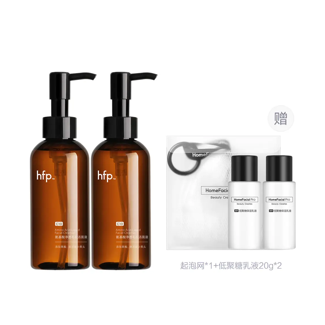 Очищающее средство HFP Amino Acid Pore Refining для освежения и контроля жира 138мл/138мл*2 HomeFacialPro
Очищающее средство HFP Amino Acid Pore Refining для освежения и контроля жира 138мл/138мл*2 HomeFacialPro