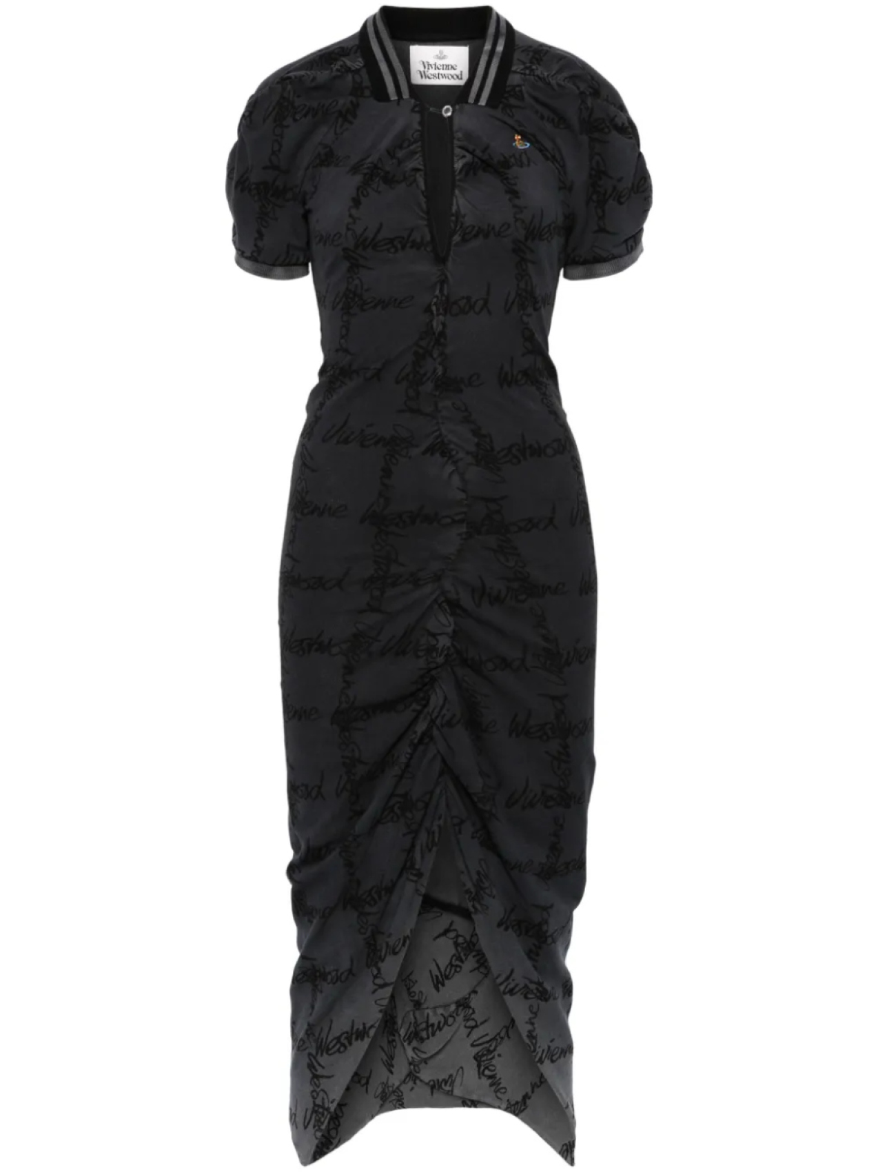 Платье миди с принтом логотипа Vivienne Westwood, синий
Платье миди с принтом логотипа Vivienne Westwood, синий