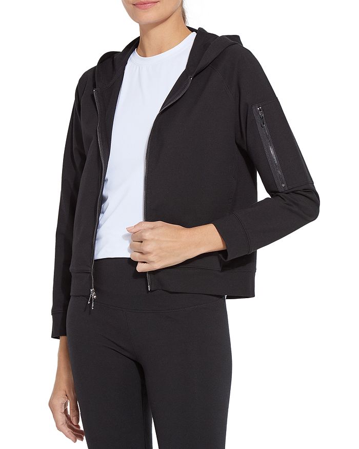 Хлопковый худи на молнии Lyssé, черный
Хлопковый худи на молнии Lyssé, черный