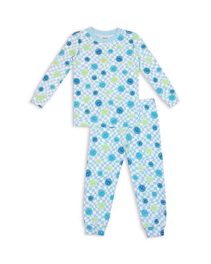 Детский пижамный комплект с принтом смайликов для мальчиков - Little Kid Esme, синий
Детский пижамный комплект с принтом смайликов для мальчиков - Little Kid Esme, синий