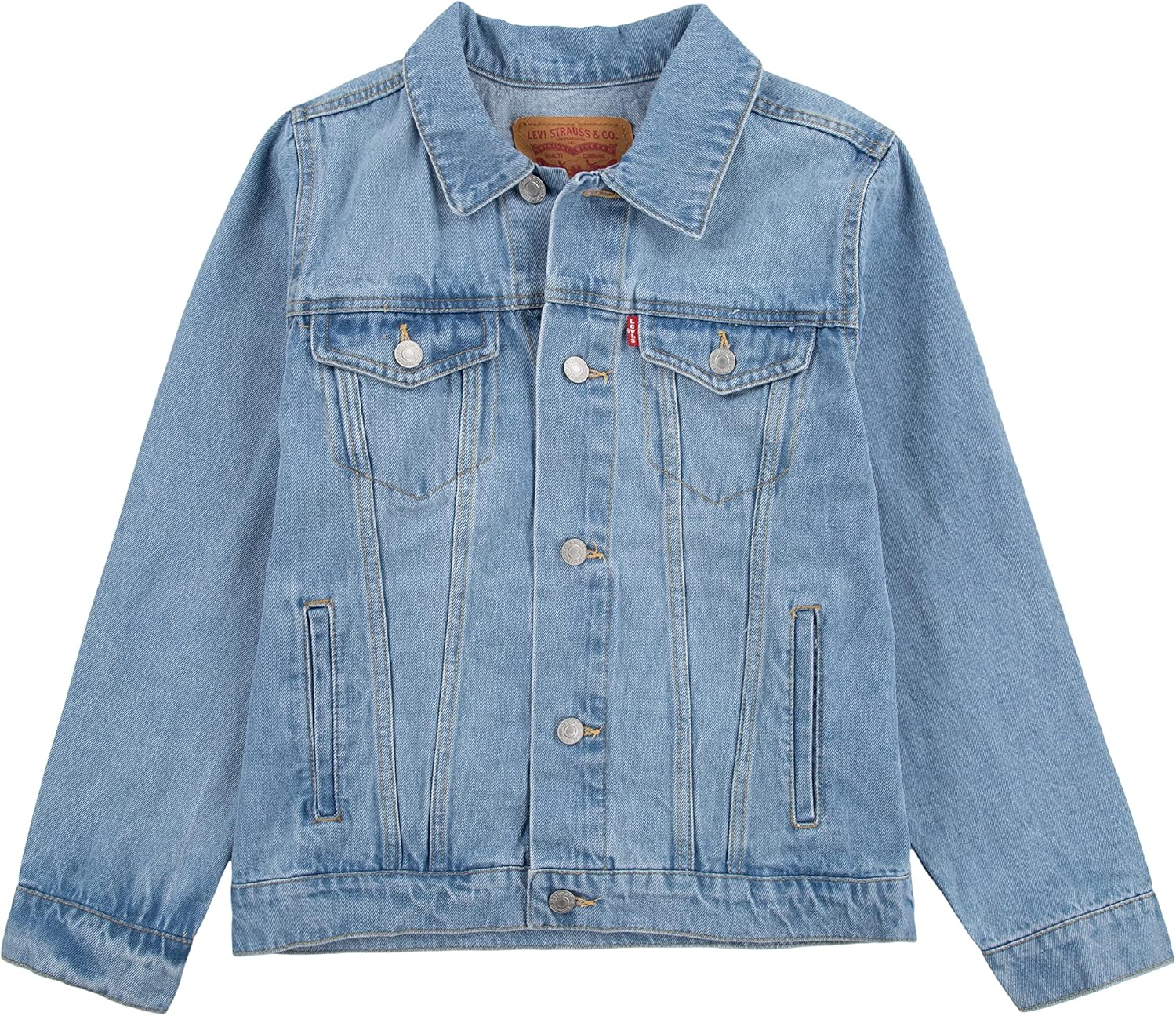 Джинсовая куртка дальнобойщика Levi's для мальчиков, Alanis
Джинсовая куртка дальнобойщика Levi's для мальчиков, Alanis