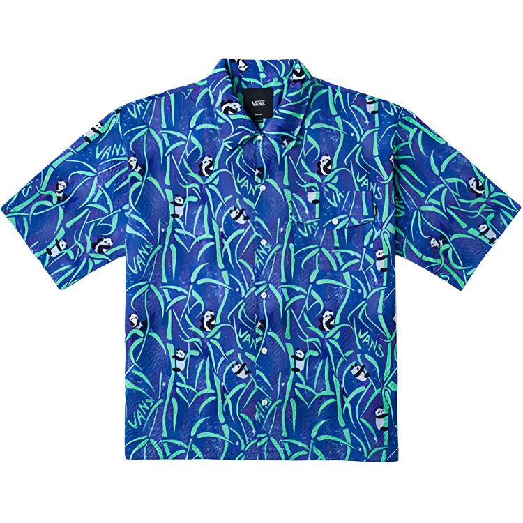 Рубашка унисекс синяя Vans, синий
Рубашка унисекс синяя Vans, синий