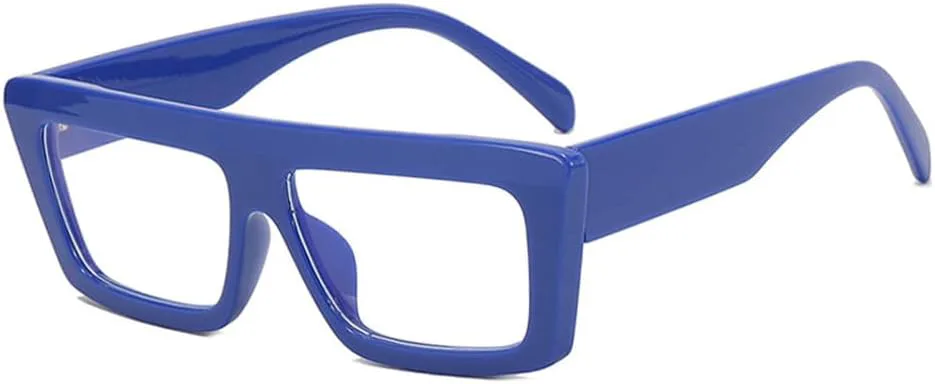 Женские солнцезащитные очки в толстой оправе в стиле ретро, мужские солнцезащитные очки класса люкс с защитой от УФ-излучения UV400 TKKTLLT, Blue Clear
Женские солнцезащитные очки в толстой оправе в стиле ретро, мужские солнцезащитные очки класса люкс с защитой от УФ-излучения UV400 TKKTLLT, Blue Clear