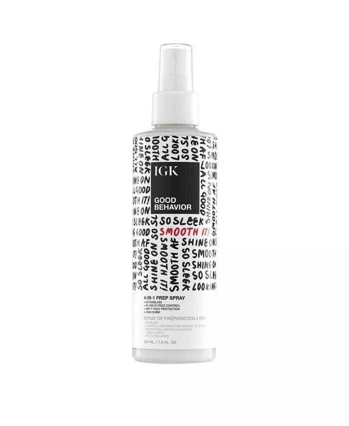 Подготовительный спрей Good Behavior 4-в-1 Igk Hair
Подготовительный спрей Good Behavior 4-в-1 Igk Hair