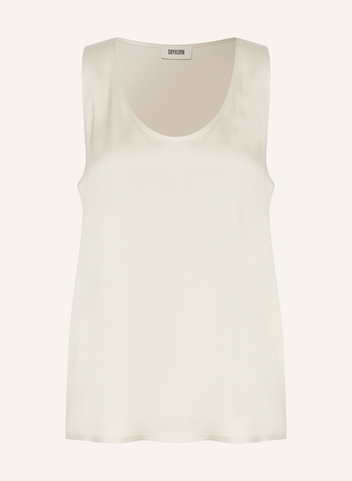 Амина атласная блузка рубашка Drykorn, экрю 
Амина атласная блузка рубашка Drykorn, экрю