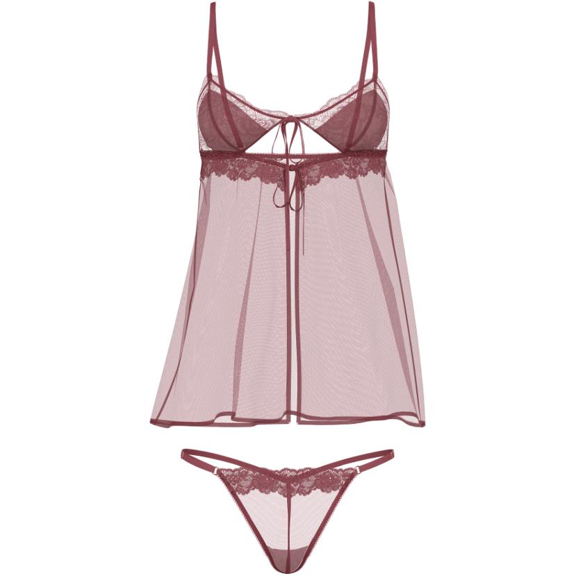 Пижамный комплект для женщин Victoria's Secret, фиолетовый
Пижамный комплект для женщин Victoria's Secret, фиолетовый