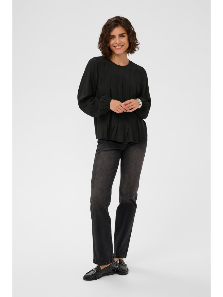 Блузка KAaria с длинными рукавами, классический крой, цвет: черный, глубокий Kaffe
Блузка KAaria с длинными рукавами, классический крой, цвет: черный, глубокий Kaffe