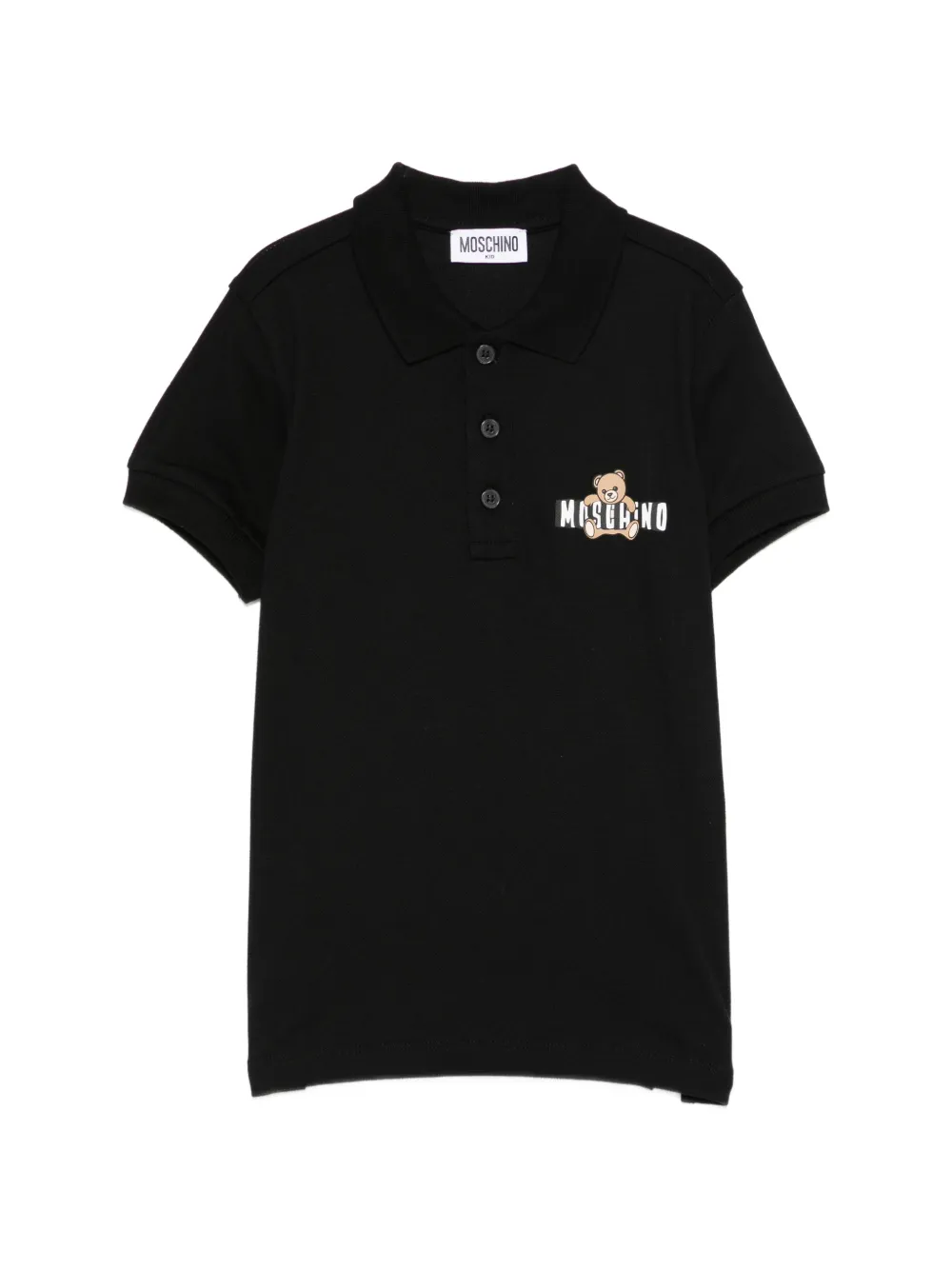 Поло с принтом-логотипом Moschino Kids, черный
Поло с принтом-логотипом Moschino Kids, черный
