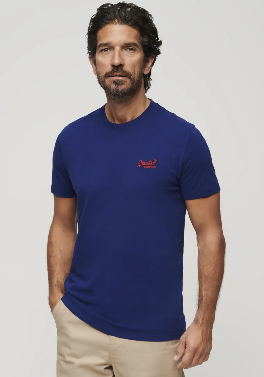Рубашка с круглым вырезом Superdry "Футболка Essential Logo из органического хлопка", цвет Supermarine
Рубашка с круглым вырезом Superdry "Футболка Essential Logo из органического хлопка", цвет Supermarine