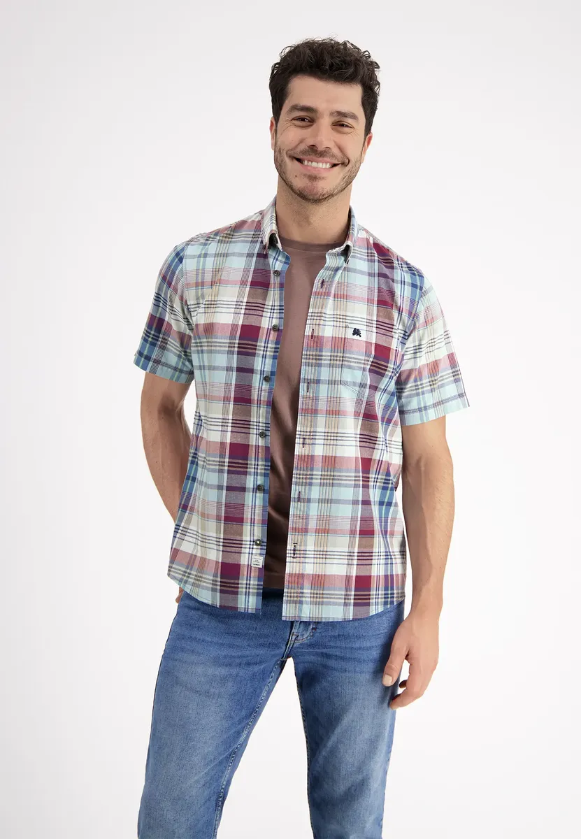 Рубашка LERROS с короткими рукавами "Рубашка LERROS с короткими рукавами, в клетку", цвет Summer Wine
Рубашка LERROS с короткими рукавами "Рубашка LERROS с короткими рукавами, в клетку", цвет Summer Wine