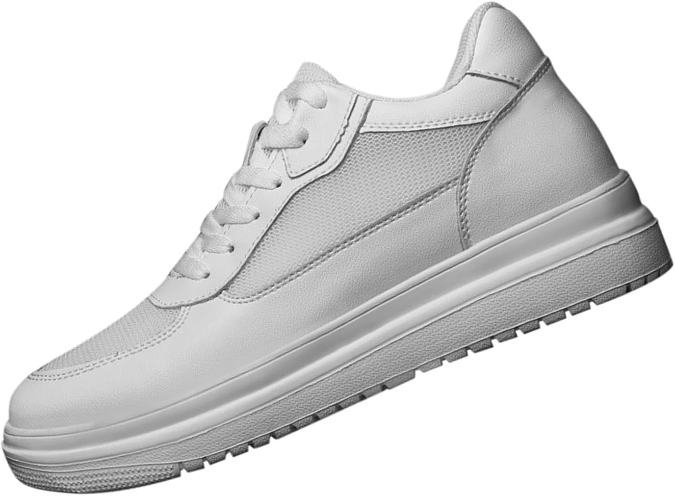 Туфли для увеличения роста для мужчин и женщин, теннисные туфли на 2,4/3/10 см, широкие, на шнуровке, повседневные, для ходьбы Bkmyth, белый
Туфли для увеличения роста для мужчин и женщин, теннисные туфли на 2,4/3/10 см, широкие, на шнуровке, повседневные, для ходьбы Bkmyth, белый