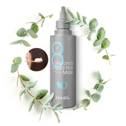 8 секунд Салонная маска для волос 3,38 жидких унций Дорожная портативная маска для сухих поврежденных волос Глубокое кондиционирование Увлажнение вьющихся окрашенных вьющихся волос Лечение блеска Masil 
8 секунд Салонная маска для волос 3,38 жидких унций Дорожная портативная маска для сухих поврежденных волос Глубокое кондиционирование Увлажнение вьющихся окрашенных вьющихся волос Лечение блеска Masil