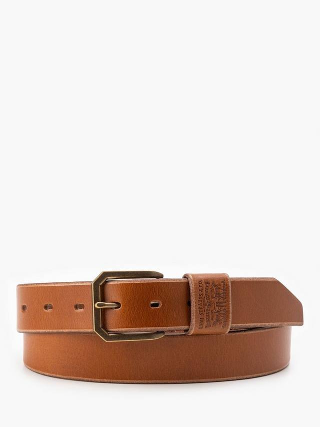 Широкий кожаный ремень с петлей Levi's, Tobacco Brown
Широкий кожаный ремень с петлей Levi's, Tobacco Brown