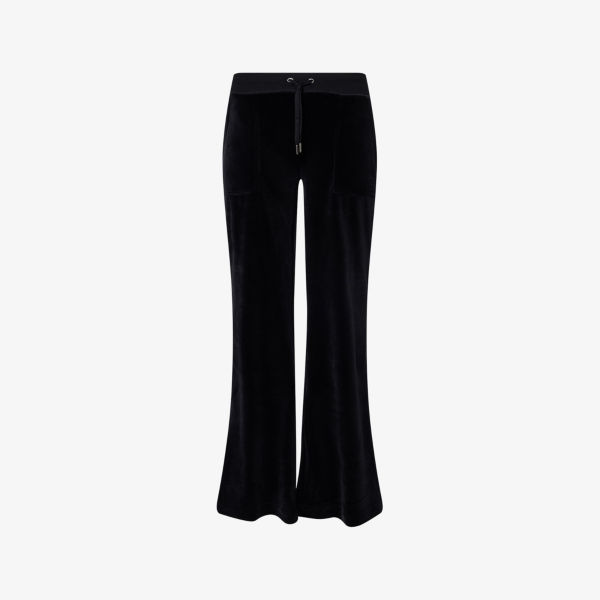 Брюки расклешенные спортивные Juicy Couture, черный
Брюки расклешенные спортивные Juicy Couture, черный