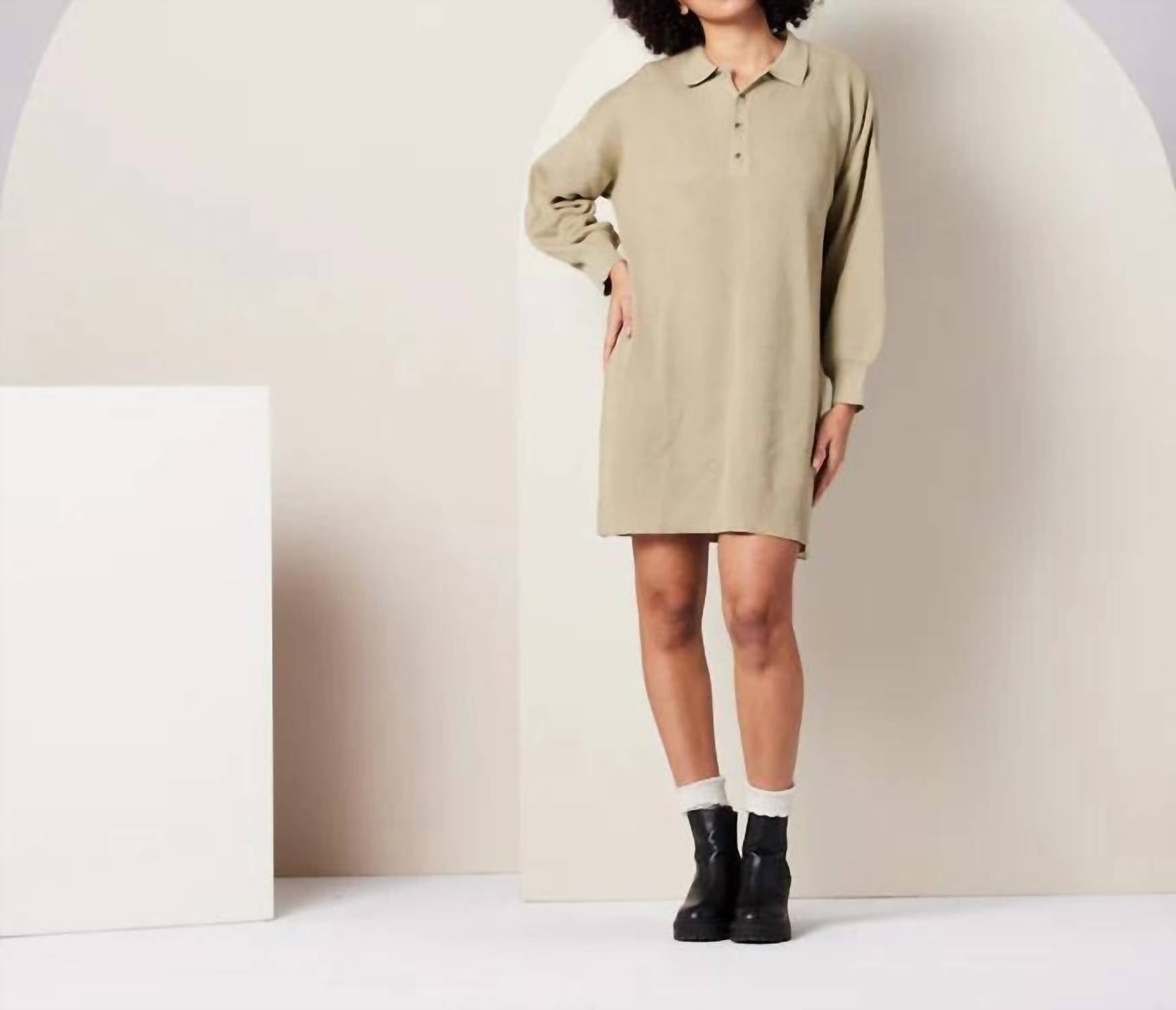 Платье-свитер Griffin цвета хаки Known Supply
Платье-свитер Griffin цвета хаки Known Supply