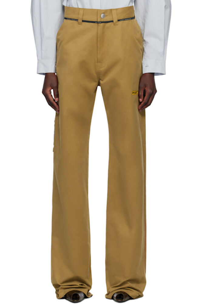 Плотницкие брюки цвета хаки Martine Rose
Плотницкие брюки цвета хаки Martine Rose