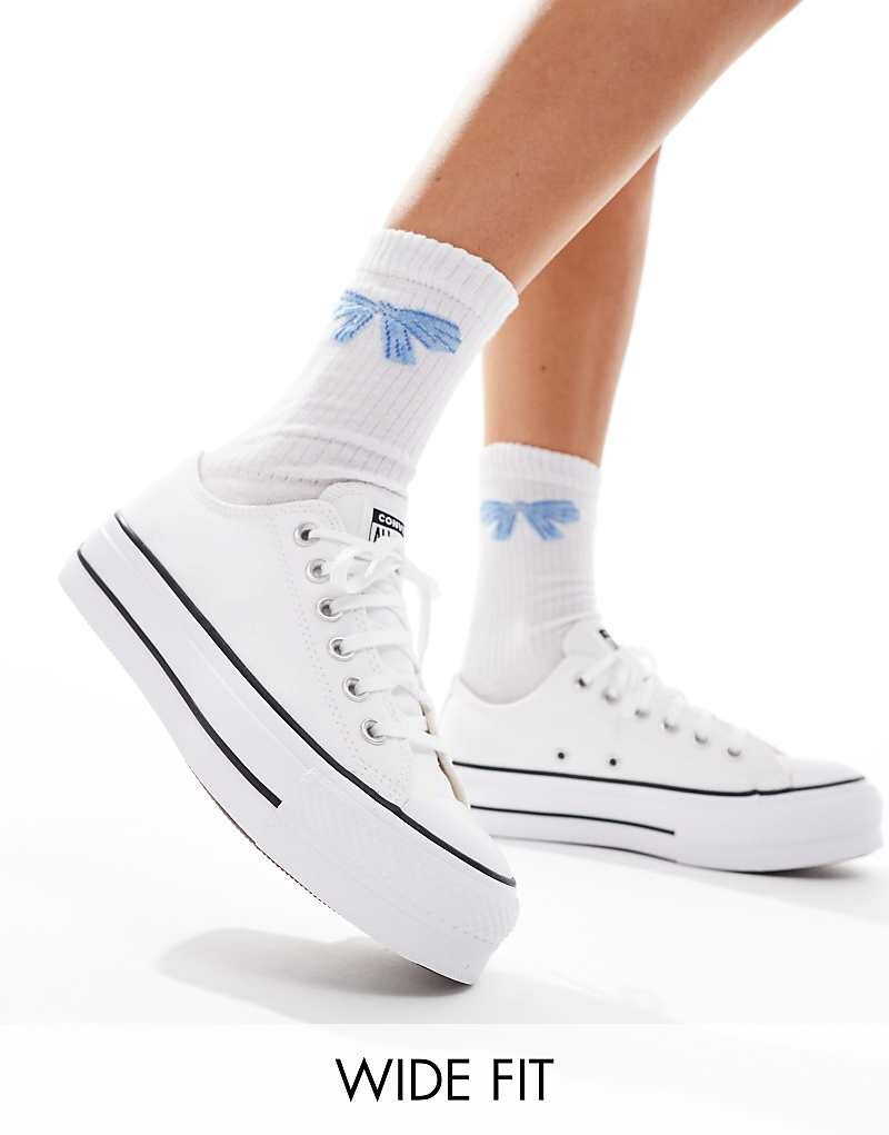 Кроссовки Converse – Chuck Taylor All Star Lift Ox Wide Fit – в цвете Weis, weite Passform
Кроссовки Converse – Chuck Taylor All Star Lift Ox Wide Fit – в цвете Weis, weite Passform
