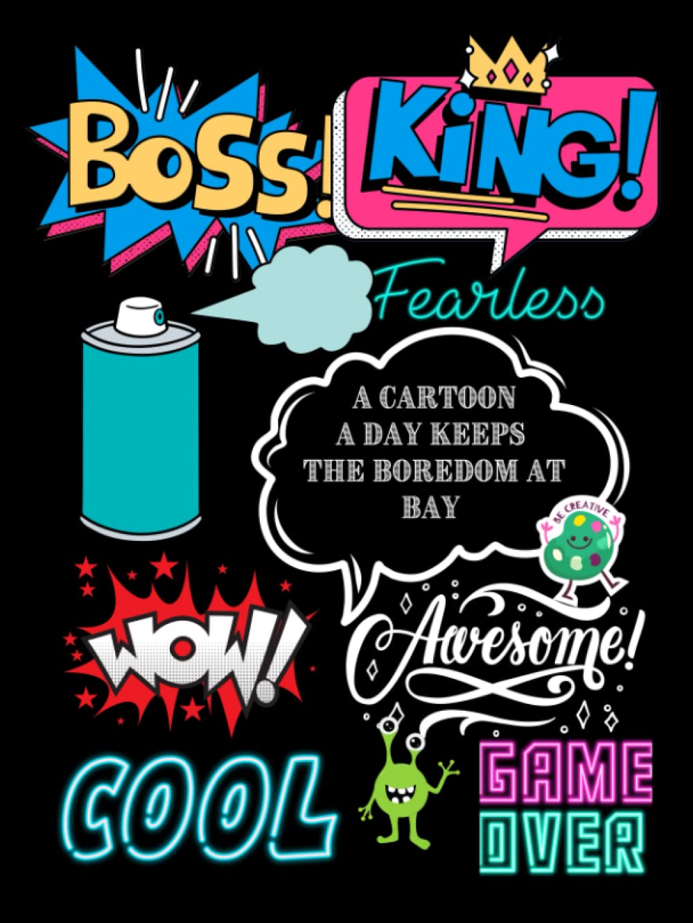 CARTOON BLANK TEMPLATES: BLANK COMIC BOOK MAKER LAYOUTS TO CREATE YOUR OWN STORIES (Independently published)
CARTOON BLANK TEMPLATES: BLANK COMIC BOOK MAKER LAYOUTS TO CREATE YOUR OWN STORIES (Independently published)