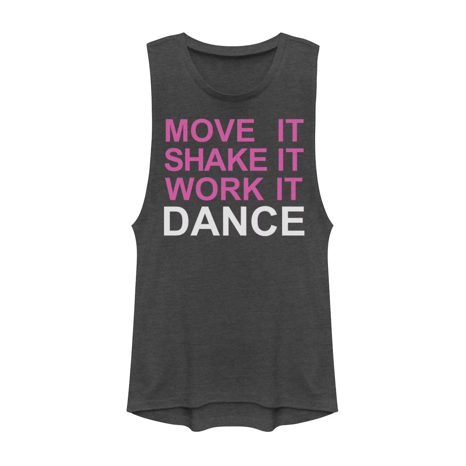 Юниорская футболка Move It Shake It Work It Dance Muscle
Юниорская футболка Move It Shake It Work It Dance Muscle
