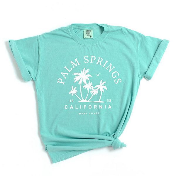 Футболка Palm Springs с пальмами, окрашенная в стиле garment dyed Simply Sage Market, Chalky Mint
Футболка Palm Springs с пальмами, окрашенная в стиле garment dyed Simply Sage Market, Chalky Mint