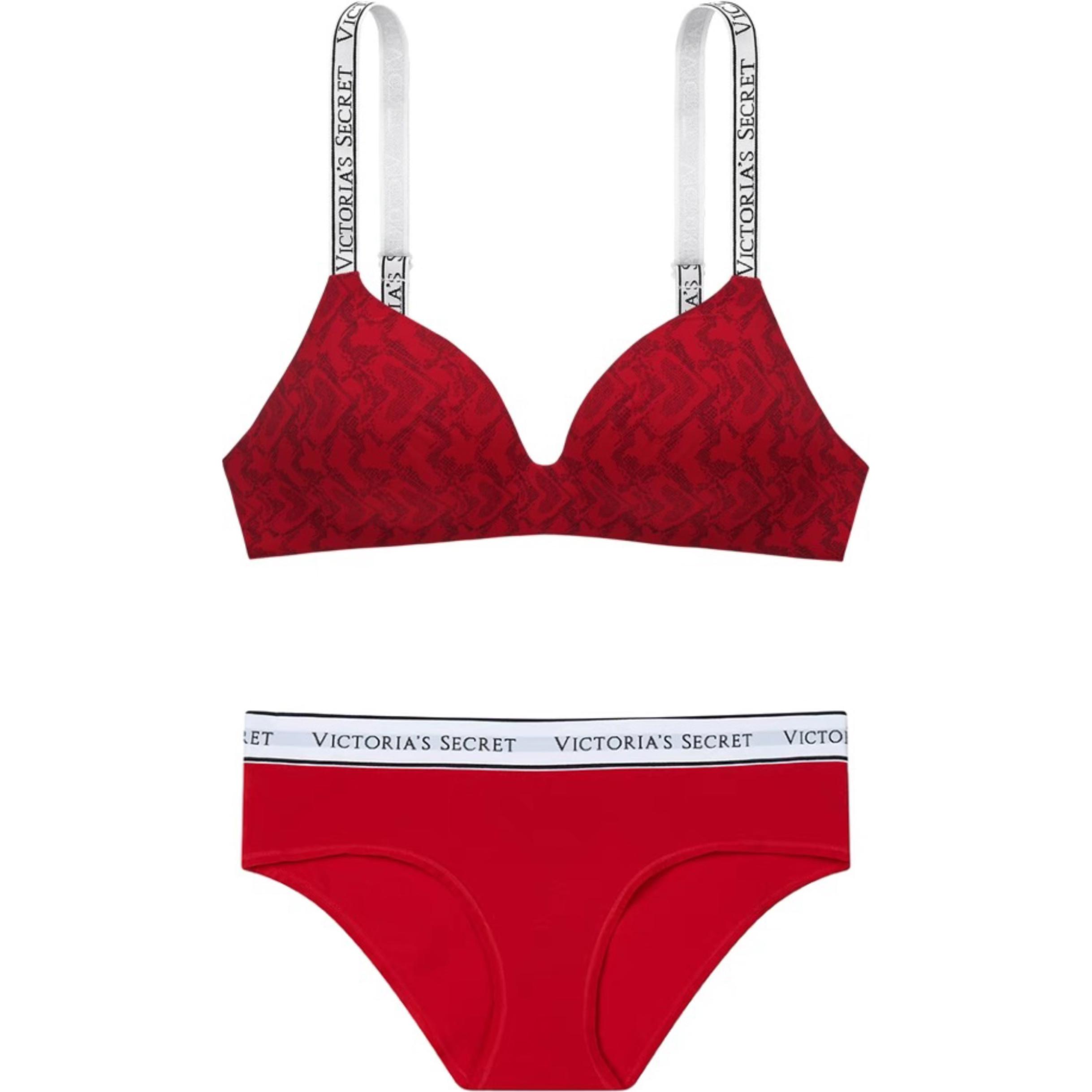 Victoria's Secret Женский комплект нижнего белья красный
Victoria's Secret Женский комплект нижнего белья красный