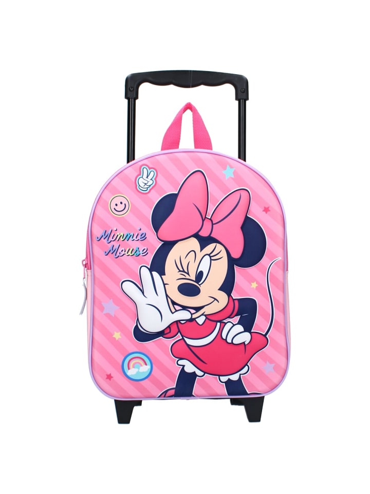Рюкзак-тележка Disney Minnie Mouse на розовых колесах
Рюкзак-тележка Disney Minnie Mouse на розовых колесах