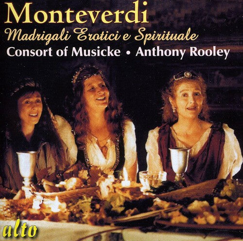 CD диск Monteverdi / Consort of Musicke / Rooley: Madrigale Erotici E Spirituale
CD диск Monteverdi / Consort of Musicke / Rooley: Madrigale Erotici E Spirituale