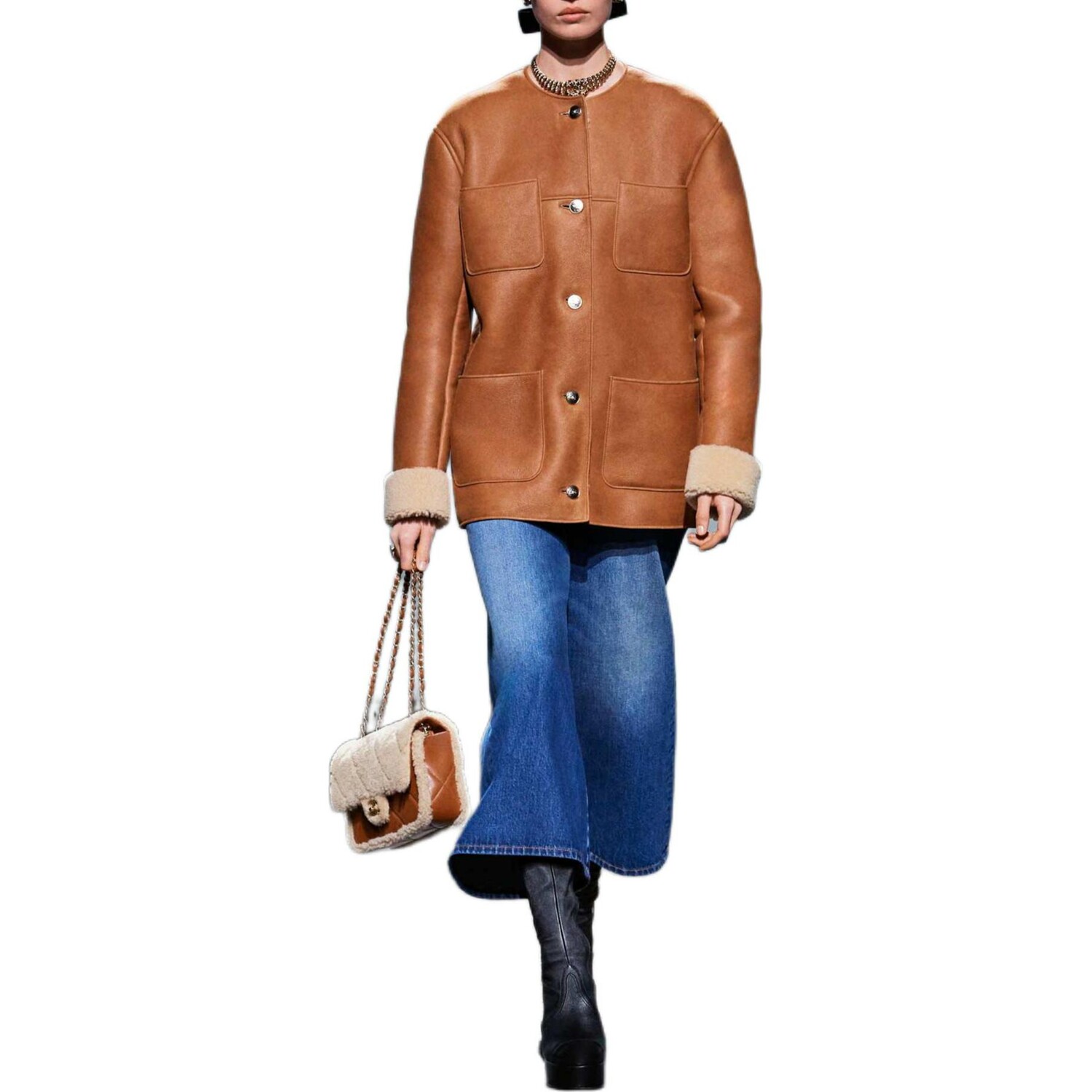 Кожаная куртка женская коричневый Chanel
Кожаная куртка женская коричневый Chanel