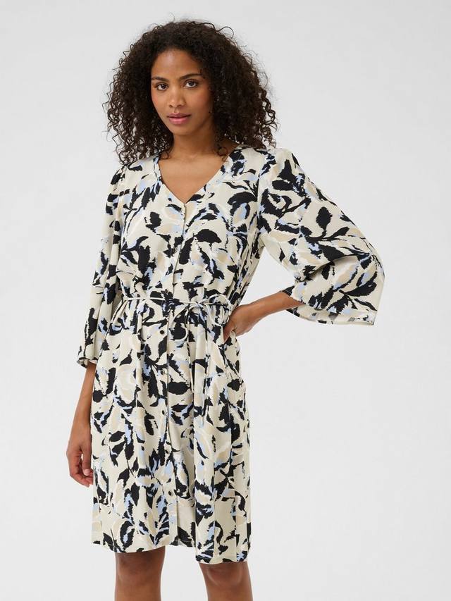 Платье KApedra с абстрактным принтом в виде листьев KAFFE, Beige/Black
Платье KApedra с абстрактным принтом в виде листьев KAFFE, Beige/Black