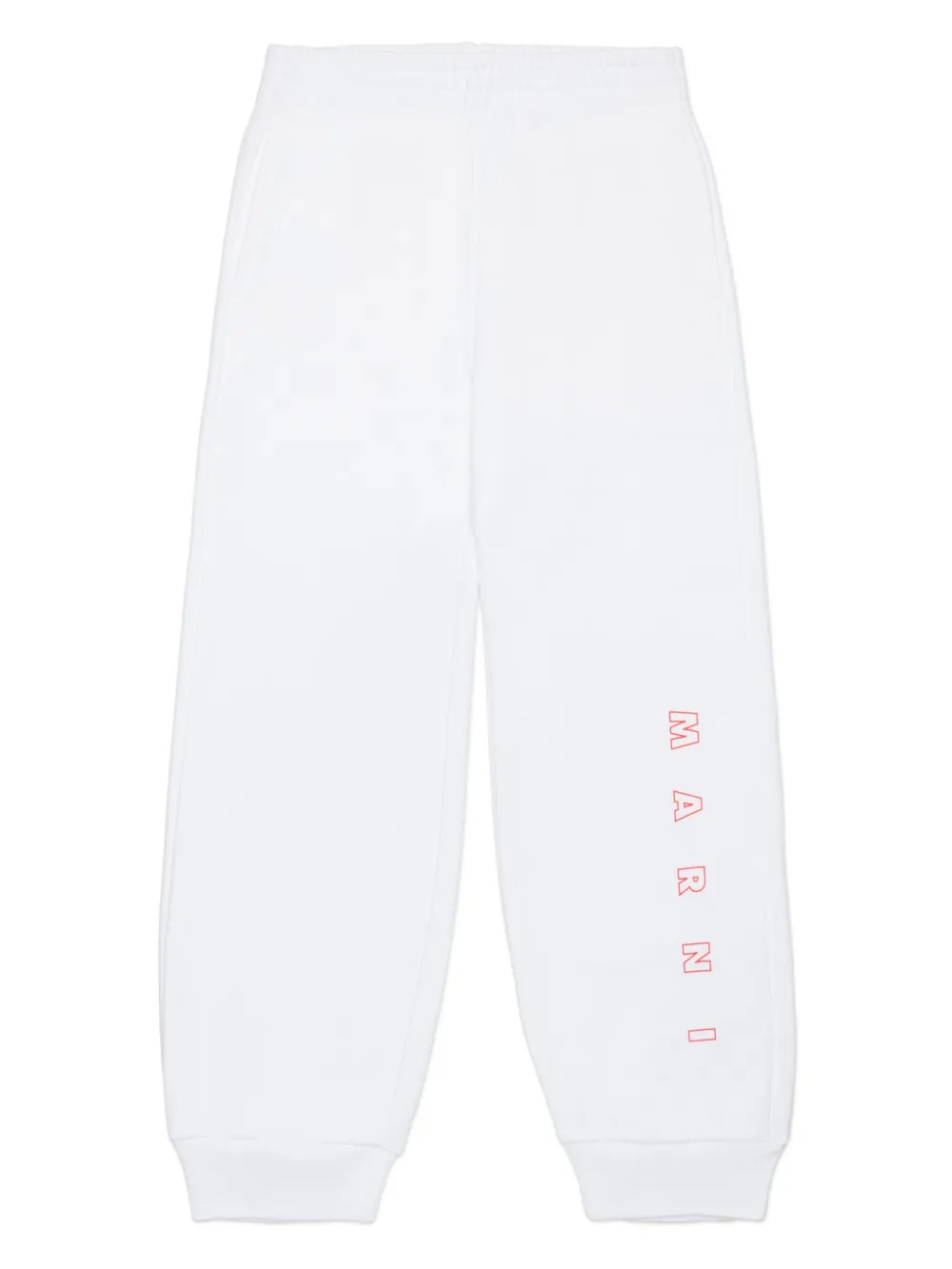 Спортивные брюки с логотипом Marni Kids, белый
Спортивные брюки с логотипом Marni Kids, белый