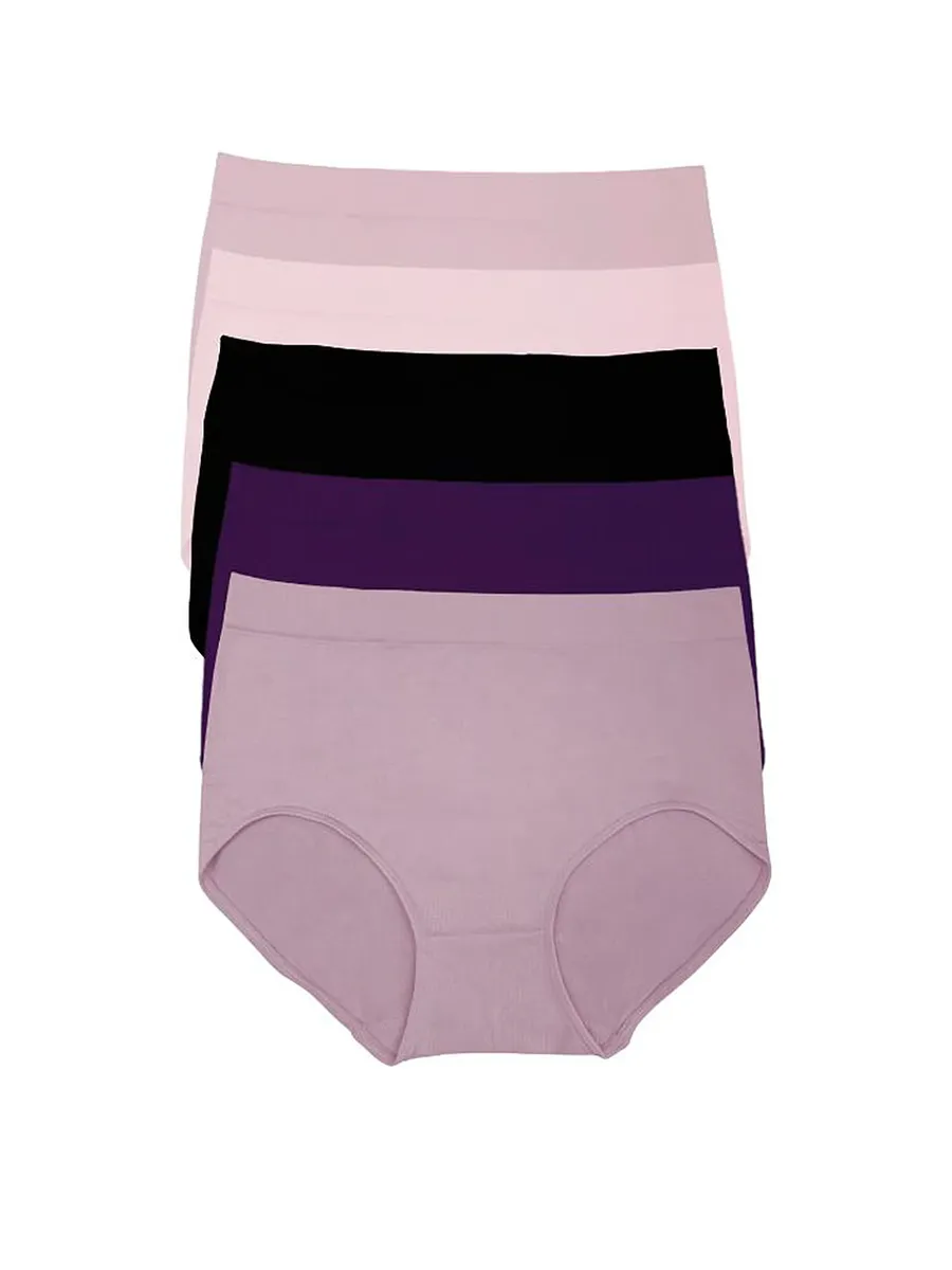 Комплект из 5 трусиков с полным покрытием Mindd, мультиколор
Комплект из 5 трусиков с полным покрытием Mindd, мультиколор