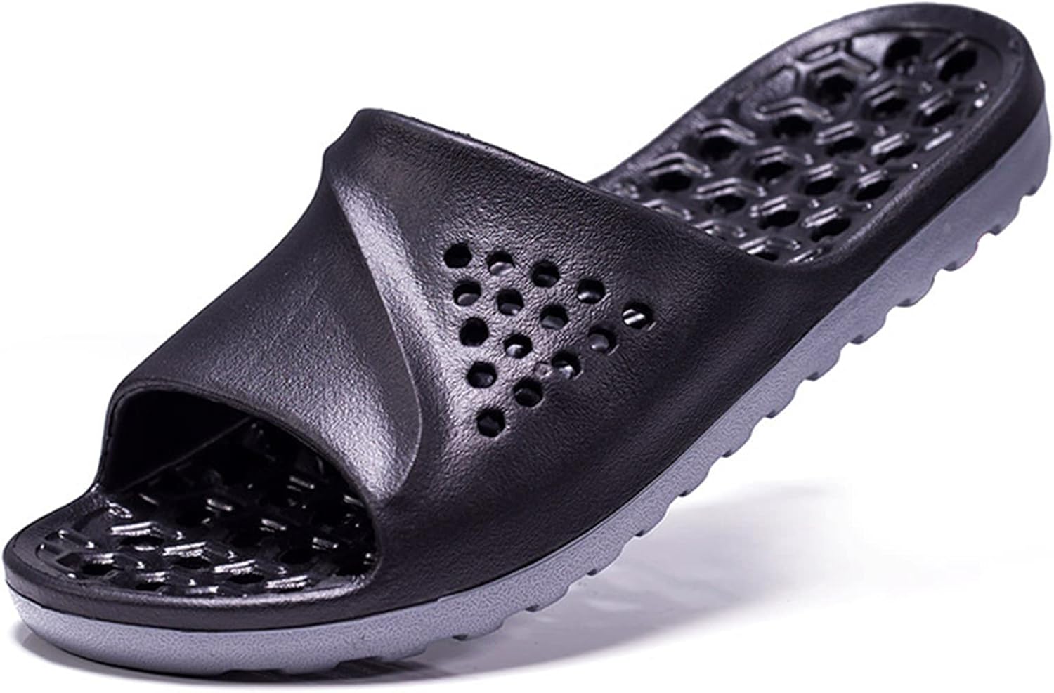 Мужские тапочки, подушечные тапочки для ванной, с амортизирующей толстой подошвой, чрезвычайно комфортные Chuumee, черный/серый
Мужские тапочки, подушечные тапочки для ванной, с амортизирующей толстой подошвой, чрезвычайно комфортные Chuumee, черный/серый